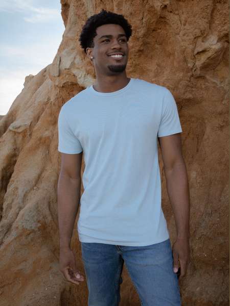 Glacier Eco Fresh Crew Neck T-Shirt | Sustainable Material